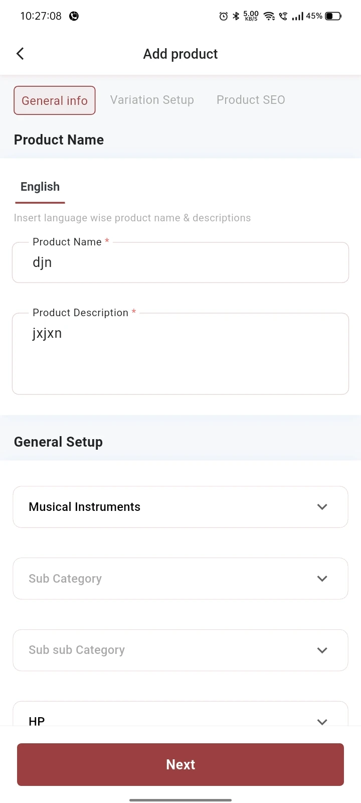 Product
